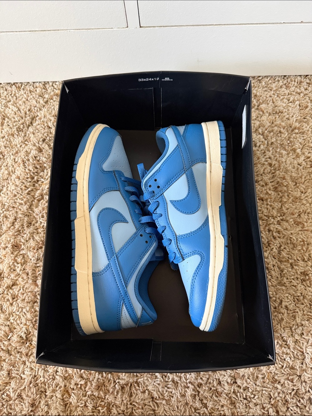 Nike Men’s Dunk Low ‘Psychic Blue’ Sneakers